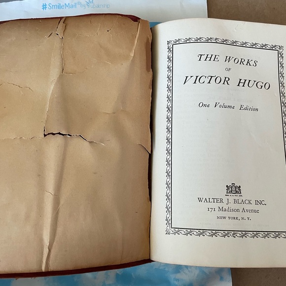 Vintage Embossed Brown Leather Journal - Picture 4 of 6